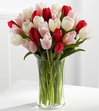  My Heart Valentine Tulip Bouquet