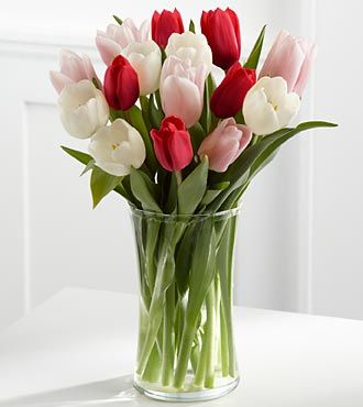  My Heart Valentine Tulip Bouquet