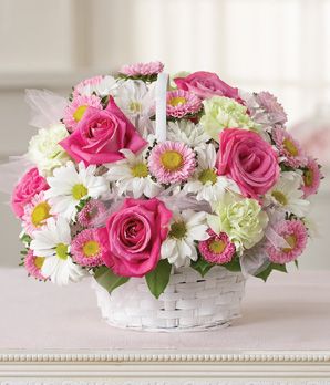 New Baby Girl Basket