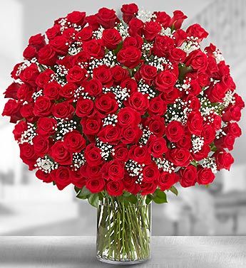 100 Red roses Arrangement