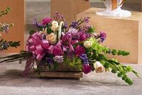 Pastel Garthering Basket Sympathy