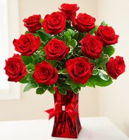 Red Roses - One Dozen Valentine