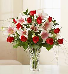 Rose and Lilies