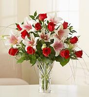 Rose and Lilies