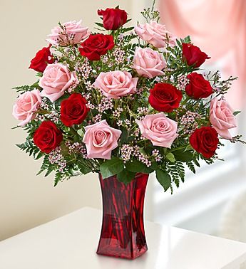 Shades of Pink and Red