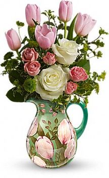 Spring Pitcher Bouquet