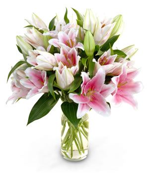 Stargazer Lilies bouquet