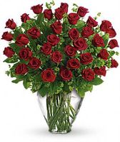 Sweetest Day My Perfect Love - Long Stemmed Red Roses Flowers