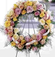 Sympathy Rose wreath