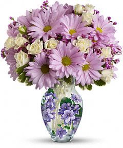 Teleflora's Very Violet Bouquet