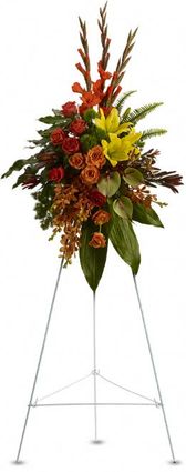 Tropical Tribute Spray Sympathy