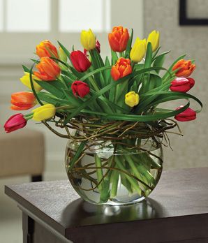 Tulips Entwined