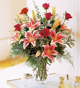 lily and rose Bouquet 