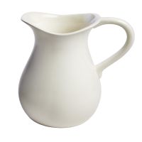 White Ceramic Pitcher