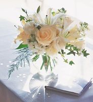 White Roses & Lily