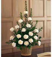 White Simplicity Basket