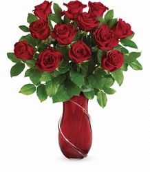 Wrapped In Roses Bouquet Valentine Day