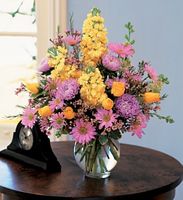 Yellow and Lavender Delight
