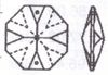 Crystal Prisms-2 hole Octagon-1080 Crystal Prisms-2 hole Octagon-1080