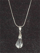 Short Drop-Crystal Necklaces-405-20N