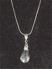 Short Drop-Crystal Necklaces-405-20N