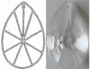 Crystal Prisms-Almond-873