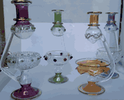 Egyptian hand Blowing glass Oil Burne-OB
