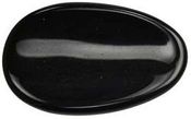 Black Obsidian Worry Stone Black Obsidian Worry Stone