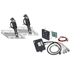 Lenco 12" x 9" Standard Performance Trim Tab Kit with Standard Tactile Switch Kit 12V