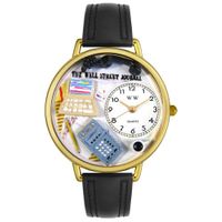 Accountant Watch in Gold or Silver Unisex g 0610005