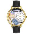 Accountant Watch in Gold or Silver Unisex g 0610005 Accountant Watch in Gold or Silver Unisex g 0610005