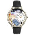 Accountant Watch in Silver Unisex U 0610005 Accountant Watch in Silver Unisex U 0610005
