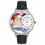 Administrative Assistant Watch in Silver Unisex U 0610028 Administrative Assistant Watch in Silver Unisex U 0610028