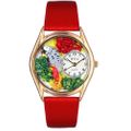 African Grey Parrot Watch Classic Gold Style C 0150002 African Grey Parrot Watch Classic Gold Style C 0150002