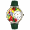 African Grey Parrot Watch in Silver Unisex U 0150013 African Grey Parrot Watch in Silver Unisex U 0150013