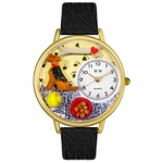 Airedale Terrier Watch in Gold or Silver Unisex G 0130079 Airedale Terrier Watch in Gold or Silver Unisex G 0130079