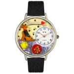Airedale Terrier Watch in Silver Unisex U 0130079 Airedale Terrier Watch in Silver Unisex U 0130079