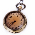 Amber-Case Full View Pocket Watch PW29