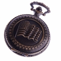 American Flag Pocket Watch PW45