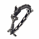 Ametallo Bracelets Exotic Mans Drago Di Fuoco 0068bk Stainless Steel 316l