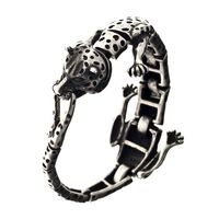 Ametallo Bracelets Exotic Mans Ghepardo 0024bk Stainless Steel 316l