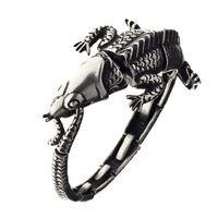 Ametallo Bracelets Exotic Mans Inkouana 0015bk Stainless Steel 316l