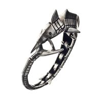 Ametallo Bracelets Exotic Mans Storione 0076bk Stainless Steel 316l