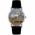 Andalusian Horse Print Watch in Silver Classic R 0110021 Andalusian Horse Print Watch in Silver Classic R 0110021