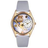 Angel with Harp Watch Classic Gold Style C 0710009