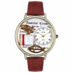 Apostles Creed Watch in Silver Unisex U 0710007