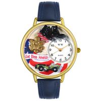 Army Watch in Gold or Silver Unisex G 1220026