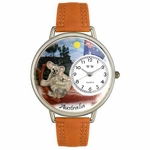 Australia Watch in Gold or Silver Unisex U 1420001