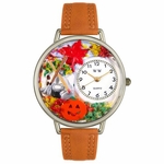 Autumn Leaves Watch in Silver Unisex U 1213001 Autumn Leaves Watch in Silver Unisex U 1213001