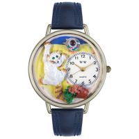 Bad Cat Watch in Silver Unisex U 0120003